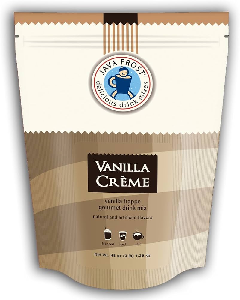 Amazon.com : Vanilla Creme Base Drink Mix - 3 LB Bag : Grocery